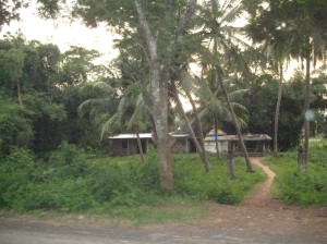 A typical village temple complex